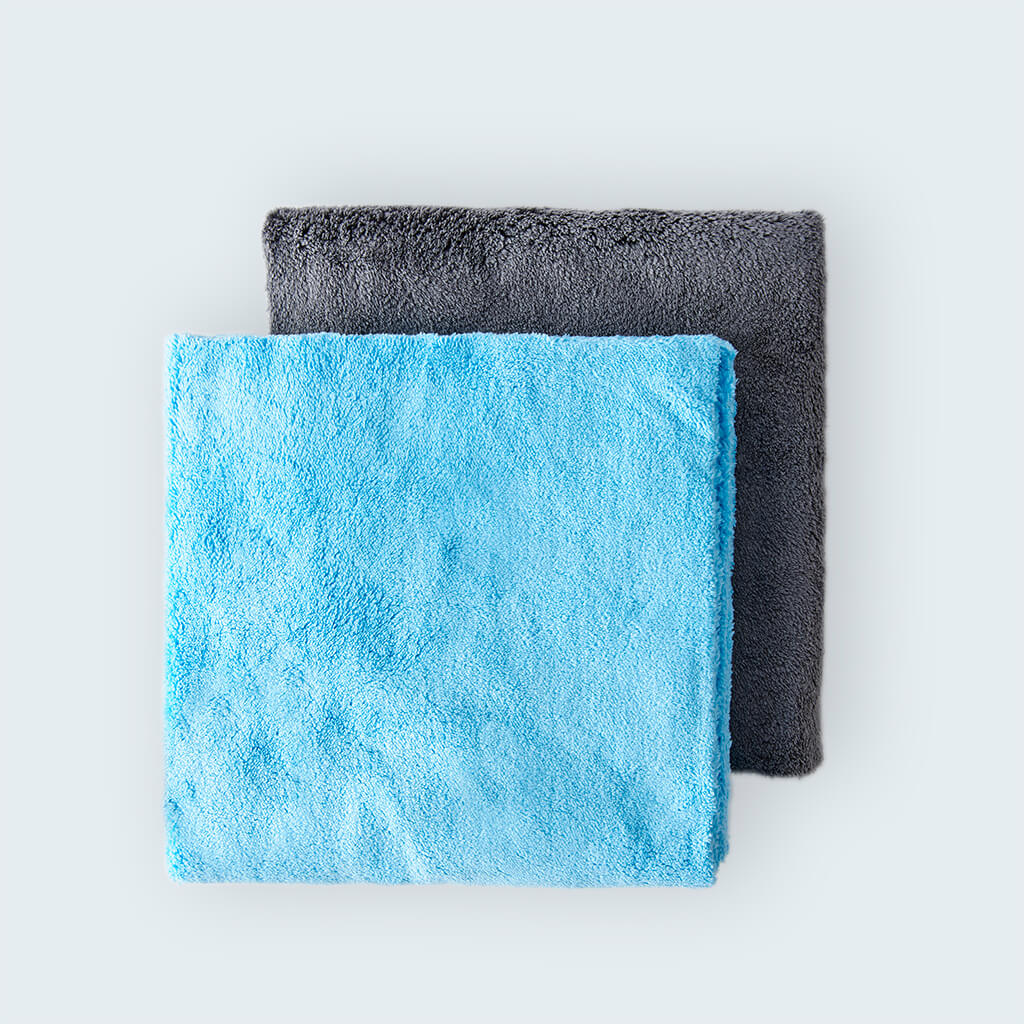 Duel Buff Microfibre Cloths Twin Pack